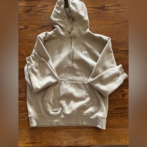 Nike sweatshirt tan
